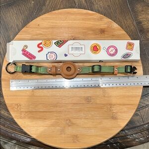 AirTag Dog Collar from CollarDirect Medium NIB Green